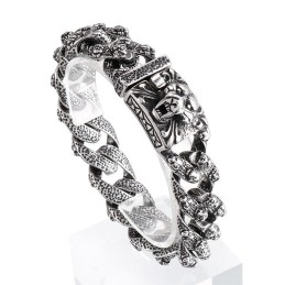 Zodiac Animal Tiger Head Bracelet