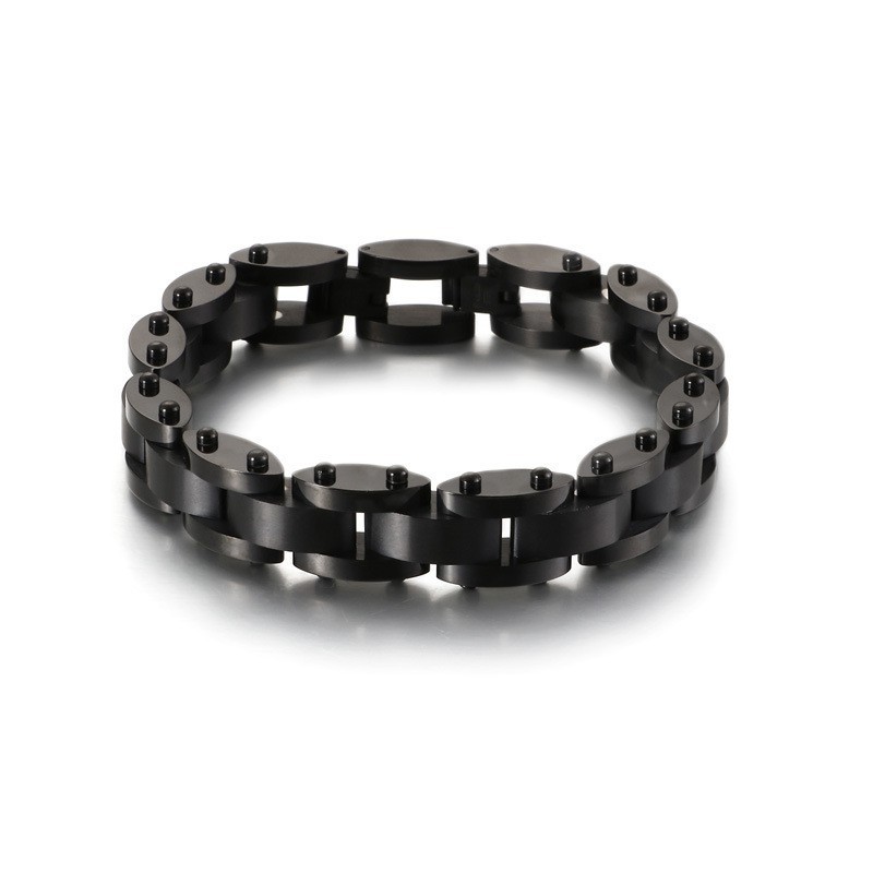 Combination Of Heavy Texture Men's Titanium Bracelet Combination Of Heavy Texture Men's Titanium Bracelet