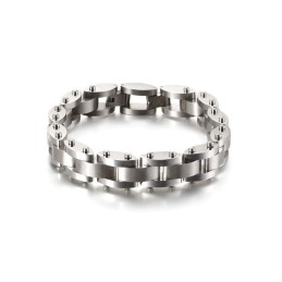 Combination Of Heavy Texture Men's Titanium Bracelet