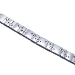 New Style Tungsten Carbide 12Mm Wide Chunky Mens Bracelet