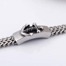Chic Style Anchor Titanium Bracelet For Men