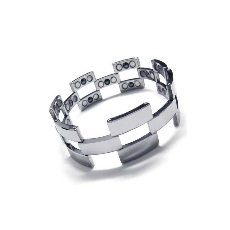 Fashion Tungsten Carbide 22Mm Wide Mens Bracelet