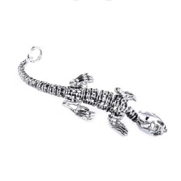 Retro Exaggerated Cool Dinosaur Chic Style Titanium Bracelet For Men