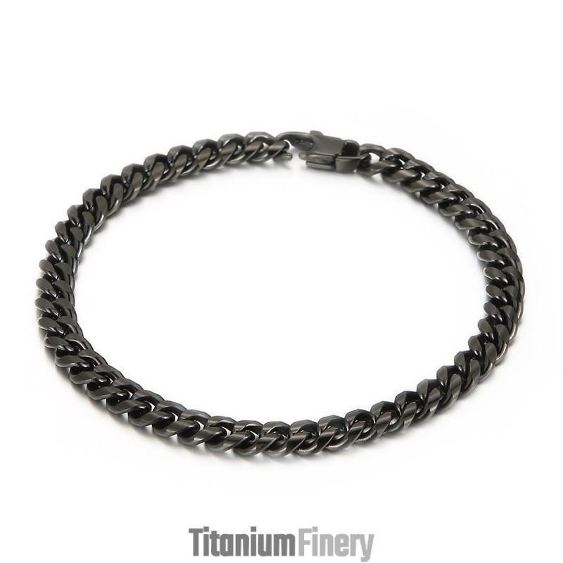Fashion Atmosphere Titanium Men's Cuba Bracelet Necklace