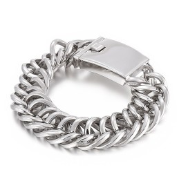 Simple Cool Men's Titanium Bracelet