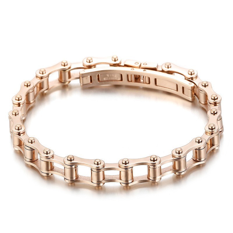 Cool Multi-Color Men's Cycling Titanium Bracelet Cool Multi-Color Men's Cycling Titanium Bracelet
