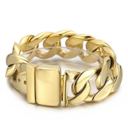 Fashion Black Titanium Men's Bracelet