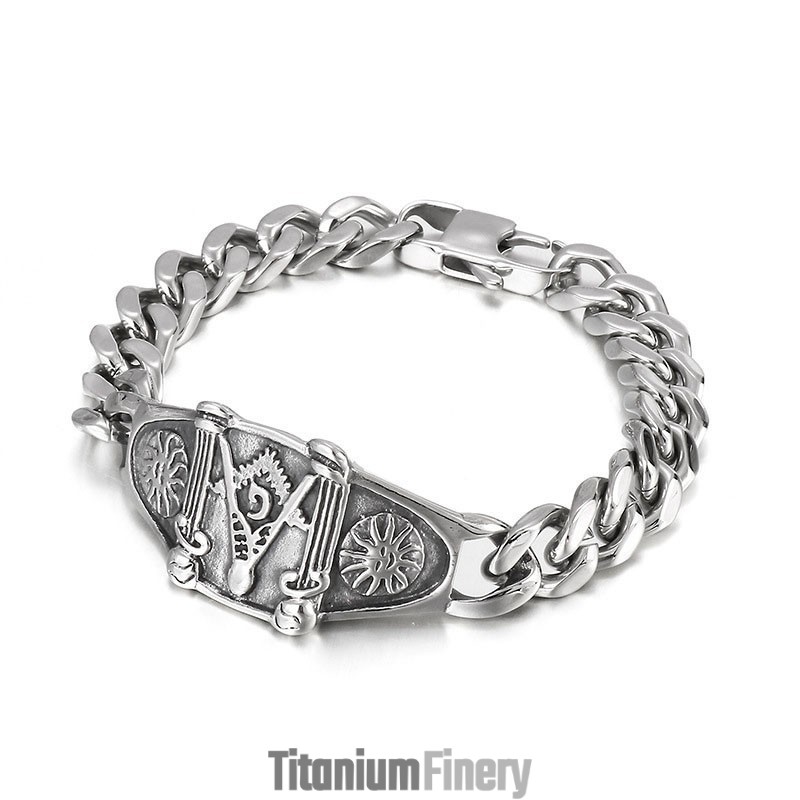 Fashion Men's Titanium Bracelet