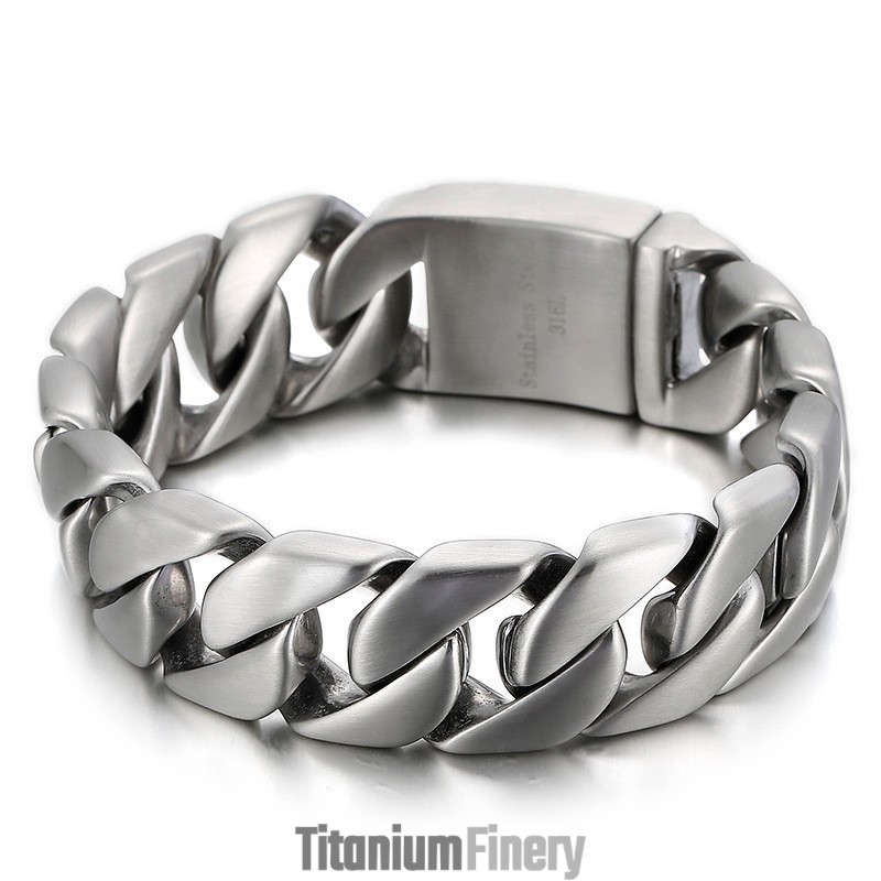 Fashion Men's Titanium Bracelet