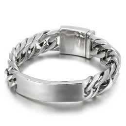 Fashion Hip Hop Men's Bracelet Titanium Jewelry
