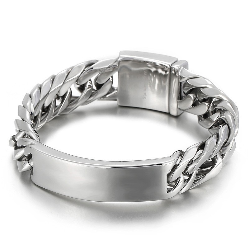 Fashion Hip Hop Men's Bracelet Titanium Jewelry Fashion Hip Hop Men's Bracelet Titanium Jewelry