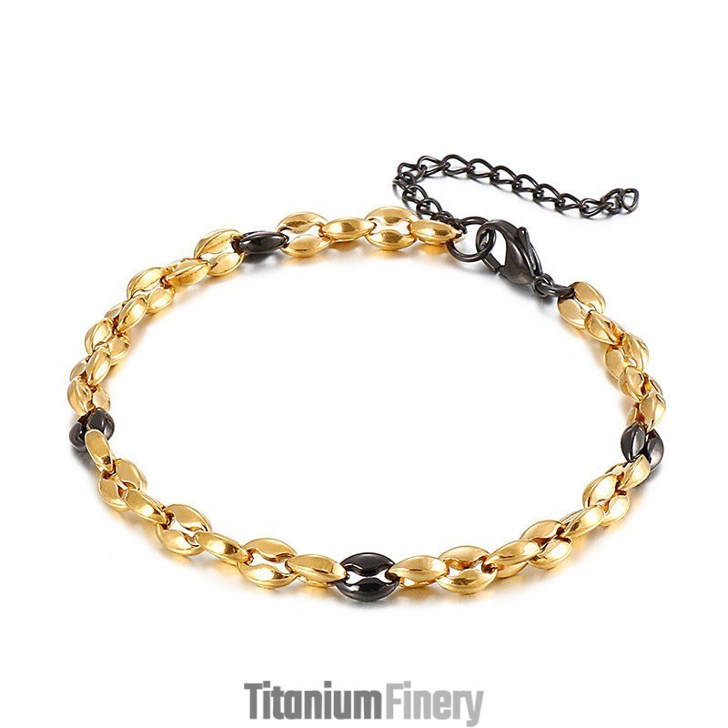 Titanium Men's Hundred Necklace With Extension Chain Titanium Men's Hundred Necklace With Extension Chain