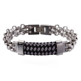 Popular Vintage Titanium Men's Bracelet Curved Bracelet