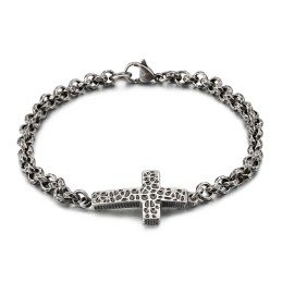 Edition Titanium Cross Necklace For Men Titanium Bracelet For Men