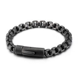 New Fashion Retro Style Biker Men's Titanium Bracelet Chain Biker Chain Bracelet