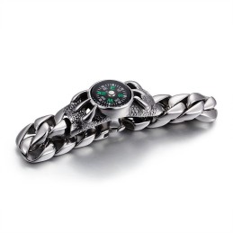 Men's Retro Fashion Compass Outdoor Bracelet