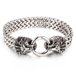 Lion Head Bracelet For Men Cool Bracelets