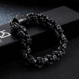 Ghost Head Bracelet Vintage Skull Jewelry