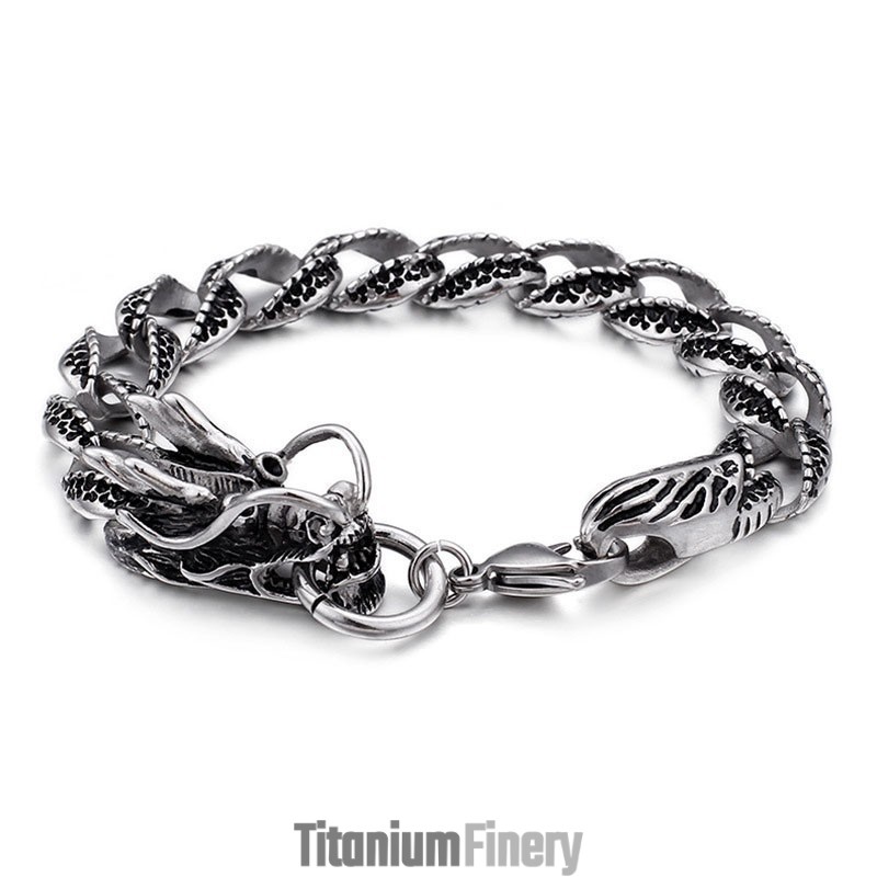 Fashion Cool Titanium Faucet Bracelet For Men