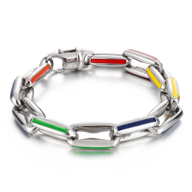 Hip-Hop Splicing Cuba Dazzling Bracelets Hip-Hop Splicing Cuba Dazzling Bracelets