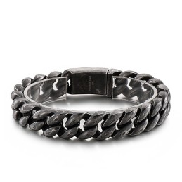 Cool Vacuum Plated 18K Titanium Men's Bracelet