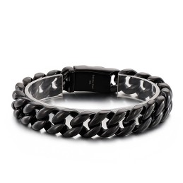 Cool Vacuum Plated 18K Titanium Men's Bracelet