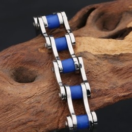 Fashion Chic Style Titanium Tide Men's Thin Section Bicycle Bracelet