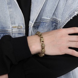 Cool Rock Titanium Men's Bracelet
