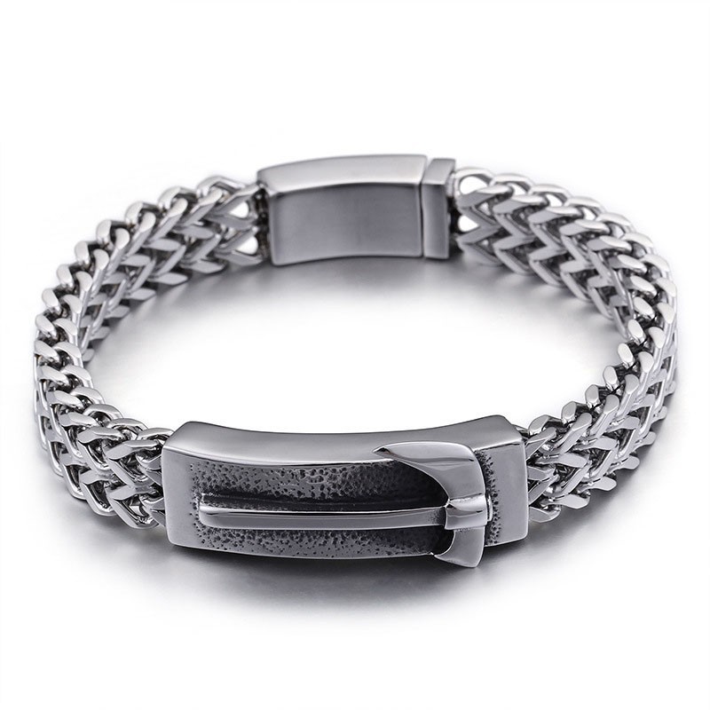 Shake The Same Axe Bent Titanium Men's Bracelet Shake The Same Axe Bent Titanium Men's Bracelet