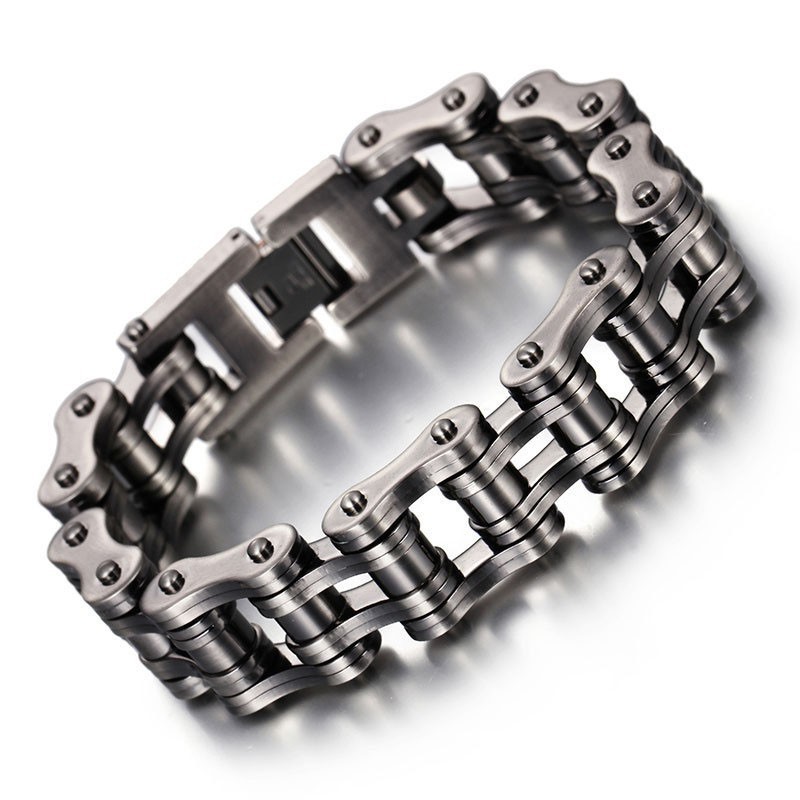 Street Titanium Men's Bicycle Bracelet Street Titanium Men's Bicycle Bracelet