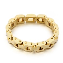 Cool Electroplated Chic Style Titanium Bracelet For Men