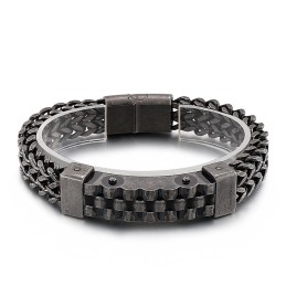 Fashion Hip-Hop Style Men's Titanium Bracelet