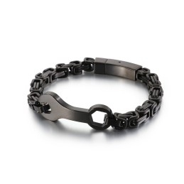 Fashion Wrench Emperor Chain Men's Titanium Bracelet
