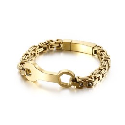 Fashion Wrench Emperor Chain Men's Titanium Bracelet