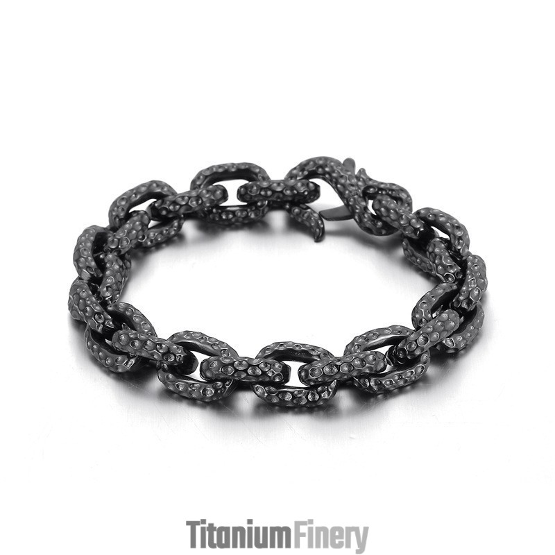 Fashion Polka Dot Titanium Bracelet For Men Fashion Polka Dot Titanium Bracelet For Men