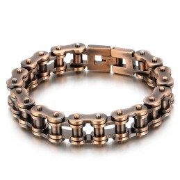 Cool Rock Bike Titanium Bracelet For Men