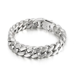 Hip Hop Men's Titanium Bracelet