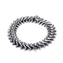 Exaggerated Small Skull Men's Titanium Bracelet