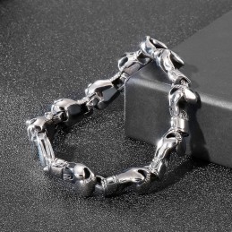 Cool Hip Hop Boxing Men's Titanium Bracelet
