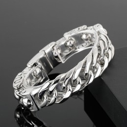 Fashion Round Beads Chic Style Men's Titanium Bracelet