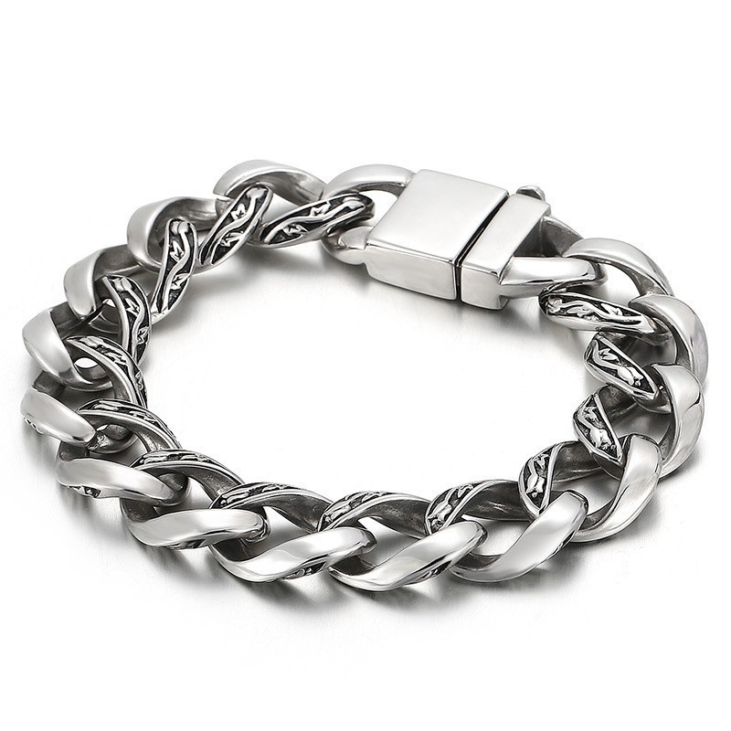 Cool Chic Titanium Bracelet For Men Cool Chic Titanium Bracelet For Men