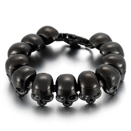 Tide Men's Fashion Titanium Bracelets For Boys Skull Bracelets
