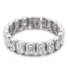 Hip Hop Titanium Casting Bracelet