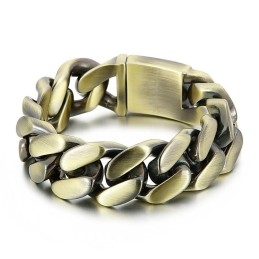 Fashion Dazzling Bracelet Bronze Titanium Bracelet