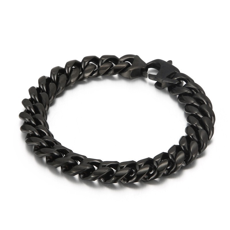 Beautiful Titanium Cuban Chain Bracelet Beautiful Titanium Cuban Chain Bracelet