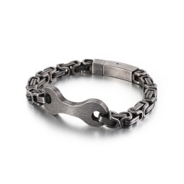 Fashion Tide Men's Titanium Emperor Chain Bracelet