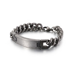 Fashion Bend Men's Titanium Bracelet