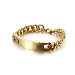 Fashion Bend Men's Titanium Bracelet