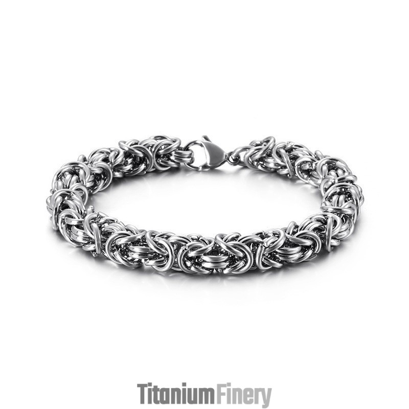 Loop Woven Titanium Bracelet Loop Woven Titanium Bracelet