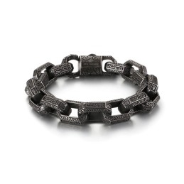 New Chic Men's Pattern Titanium Tide Bracelet